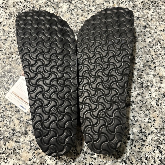 Birkenstock Boston Black Suede Soft Footbed Clogs Slipper Shoes New - Picture 5 of 5